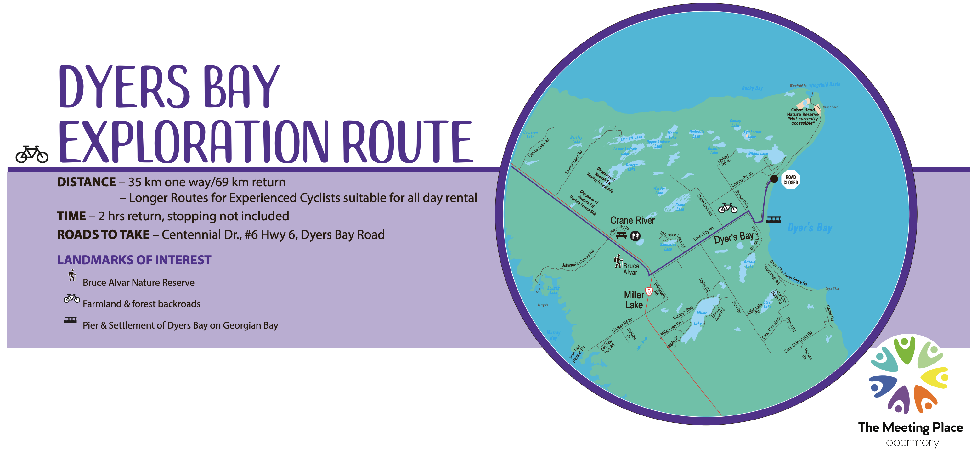 Dyers Bay Exploration Route